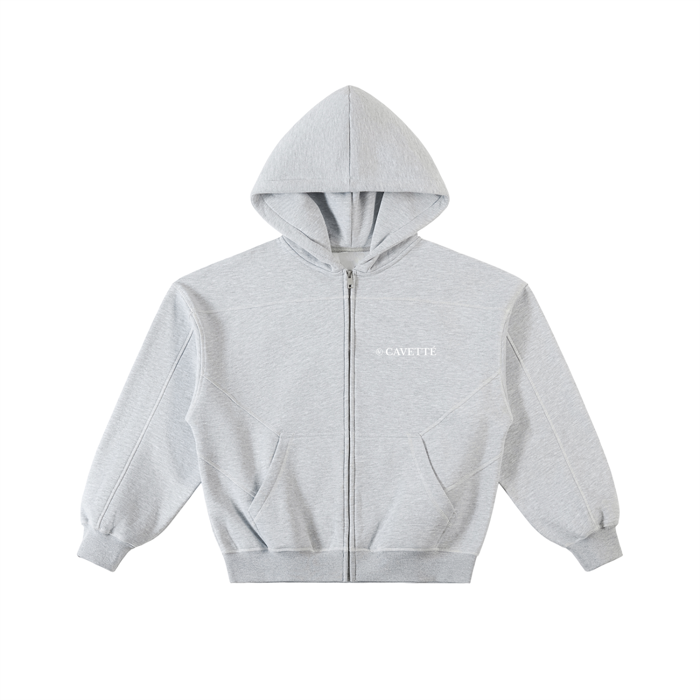 Cavetté Technical Form Hoodie | Zip-Up